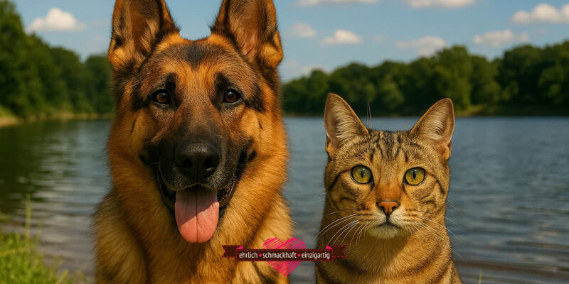 Hunde und Katzen im extremen Sommer – Schutz, Ernährung und Abkühlung Grafik - Hunde und Katzen im extremen Sommer – Schutz, Ernährung und Abkühlung